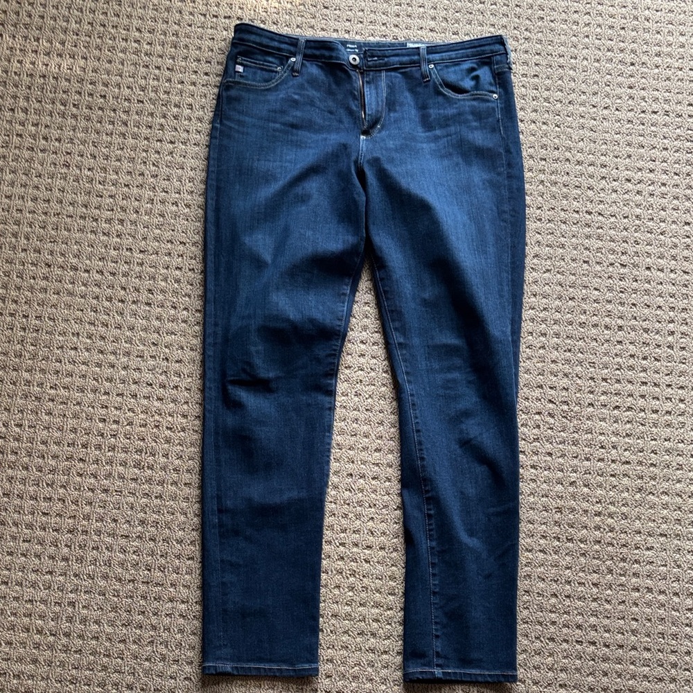 Ag Adriano Goldschmied Boot Cut Jeans - Dark Blue